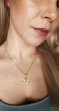 Load image into Gallery viewer, 18k Gold Filled 18&quot; rollo chain with compass pendent - &quot;The Nina&quot;
