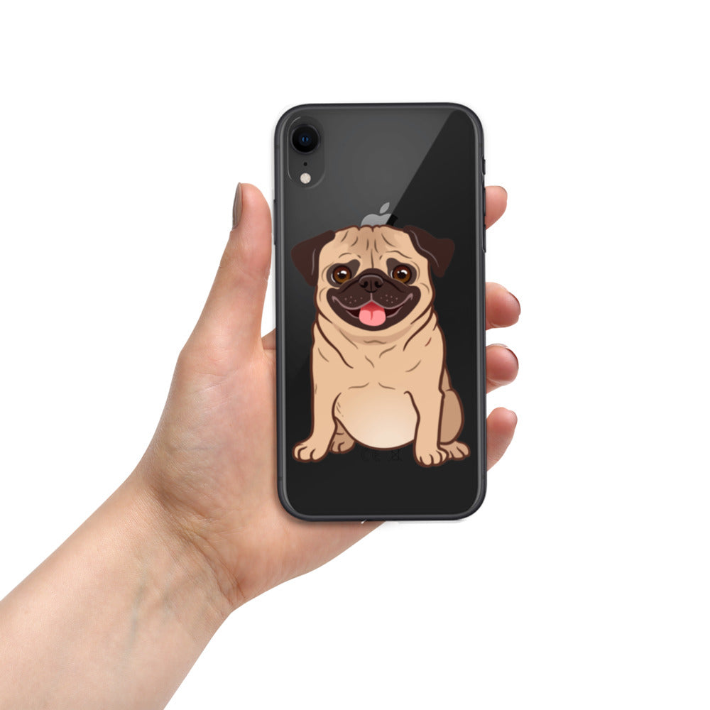 Pug iPhone Case Heart and Hygge Jewelry Co